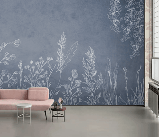 Leaf Feathers Wallpaper Murals-Flower & Leaf Wallpaper