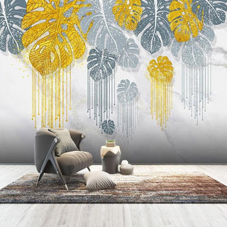 Leaf Wallpaper - Shop Dripping's Stunning Designs-Flower & Leaf Wallpaper