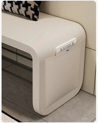 Leather Shoe Stool Bench – Synthetic Leather-Benches