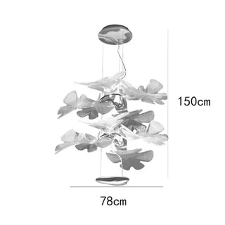 Leaves Petals Unique Style Designer Chandelier Lighting-Chandeliers
