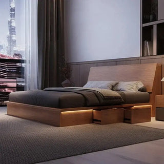 Letto Double Bed Frame Set-Bed Frame