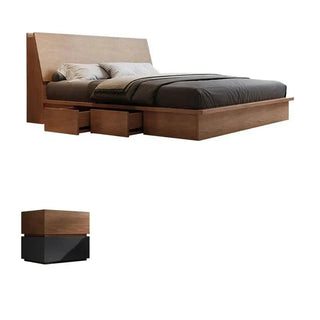Letto Double Bed Frame Set-Bed Frame