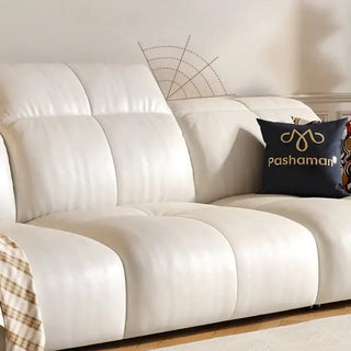 Letto Reclining Sectional Leather Sofa - Remote Controlled-Sofa Set