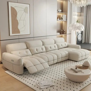 Letto Soft Lazy Reclining Loveseat Sectional Sofa-Sofa Set