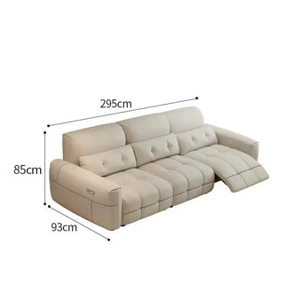 Letto Soft Lazy Reclining Loveseat Sectional Sofa-Sofa Set