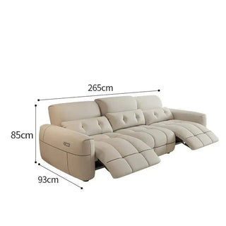 Letto Soft Lazy Reclining Loveseat Sectional Sofa-Sofa Set