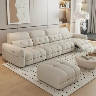Letto Soft Lazy Reclining Loveseat Sectional Sofa-Sofa Set