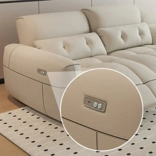 Letto Soft Lazy Reclining Loveseat Sectional Sofa-Sofa Set