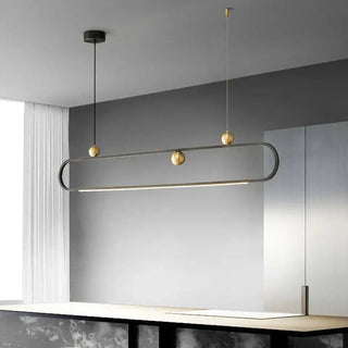 Line Art Kitchen Island Lighting-Kitchen Island