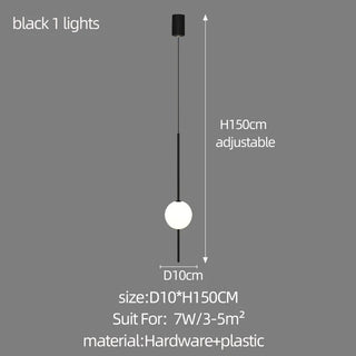 Long Line Glass Ball Chandelier - Lighting Solution-Staircase Chandeliers