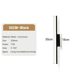 Long Strip LED Aisle Wall Lamps-Wall Lights