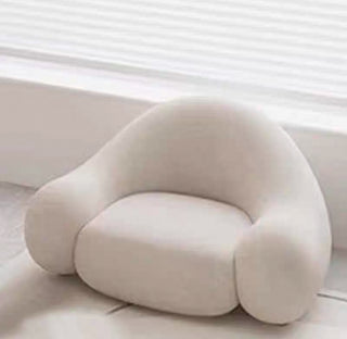 Loopy Curved Sofa with Cushioned Seat – Modern & Cozy Lounge Seating-Sofa Set