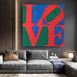 Love Abstract Canvas Wall Art-Wall Posters