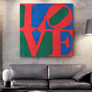Love Abstract Canvas Wall Art-Wall Posters