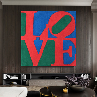 Love Abstract Canvas Wall Art-Wall Posters