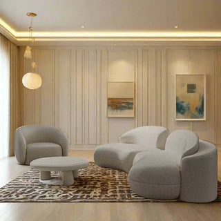 Love Italian Designer Sectional Sofa Set-Sofa Set