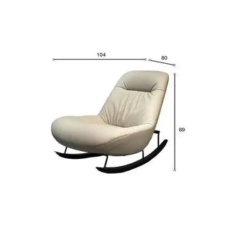 Luxurious Support Rocking Chair - Ultimate Relaxation Experience-Sofa Chairs