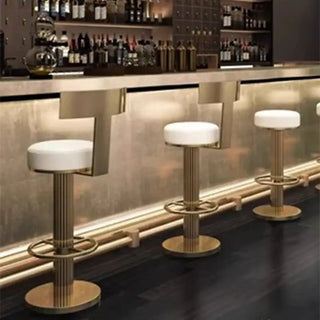 Luxury Alto Minimalist Bar Stool for Kitchen Island Counter-Bar Stools