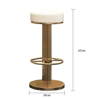 Luxury Alto Minimalist Bar Stool for Kitchen Island Counter-Bar Stools
