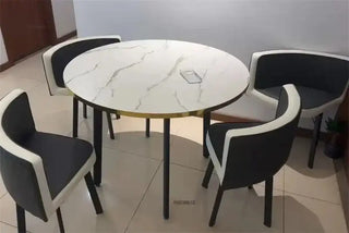 Luxury Circular Dining Table – Space-Saving Elegance & Comfort-Dining Tables