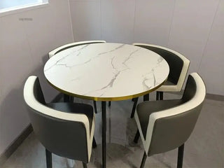 Luxury Circular Dining Table – Space-Saving Elegance & Comfort-Dining Tables