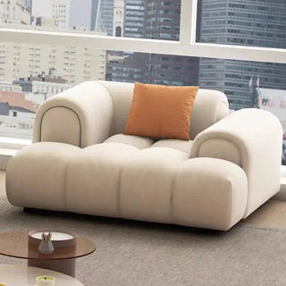 Luxury Sectional Calf Leather Sofa Cama Chaise Sofa Set-Sofa Set