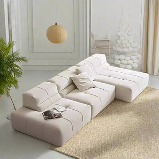 Luxury Sectional Minimalistic Corner Sofa Set-Sofa Set
