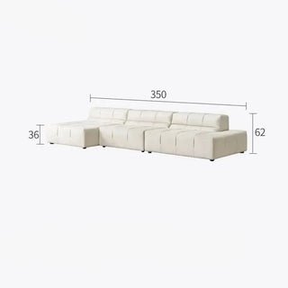 Luxury Sectional Minimalistic Corner Sofa Set-Sofa Set