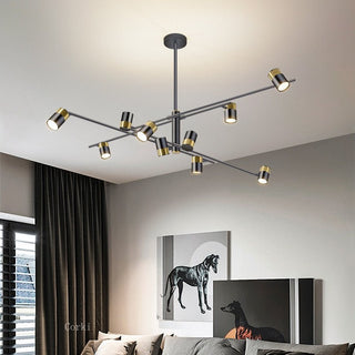 Lynx Design Chandelier: Rotatable Sputnik Chandelier-Chandeliers