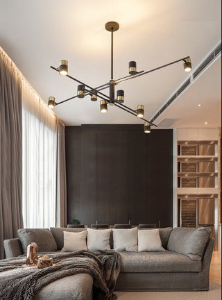 Lynx Design Chandelier: Rotatable Sputnik Chandelier-Chandeliers