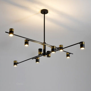 Lynx Design Chandelier: Rotatable Sputnik Chandelier-Chandeliers