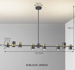 Lynx Design Chandelier: Rotatable Sputnik Chandelier-Chandeliers