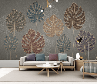 Maple Leafs Wallpaper Murals-Flower & Leaf Wallpaper