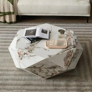 Marble Diamond Designer Coffee Table-Coffee Table