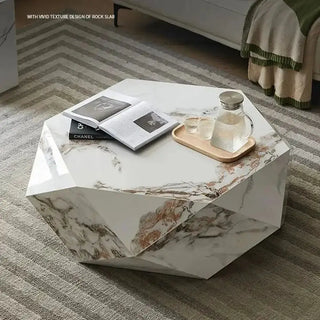 Marble Diamond Designer Coffee Table-Coffee Table