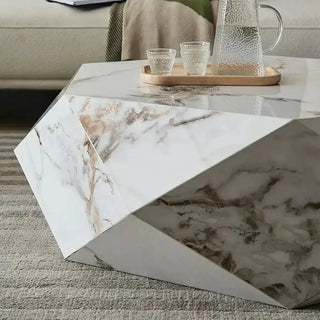 Marble Diamond Designer Coffee Table-Coffee Table
