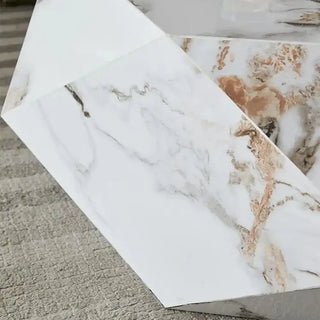 Marble Diamond Designer Coffee Table-Coffee Table
