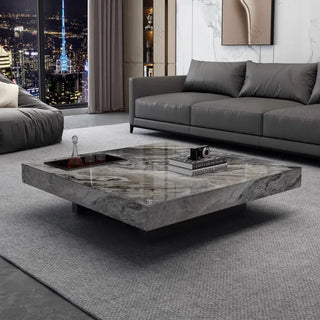 Marble Gloss Coffee Table-Coffee Table