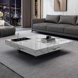 Marble Gloss Coffee Table-Coffee Table