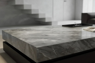 Marble Gloss Rectangular Coffee Table