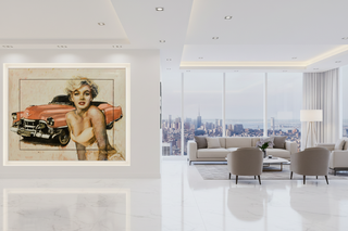 Marilyn Monroe Bubble Gum Wallpaper Mural – Wall Decor