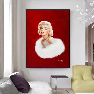 Marilyn Monroe Canvas Poster - High-Quality Artprint-Marilyn Monroe Art