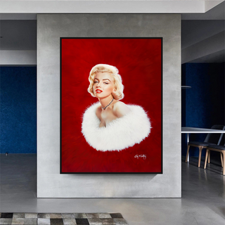 Marilyn Monroe Canvas Poster - High-Quality Artprint-Marilyn Monroe Art