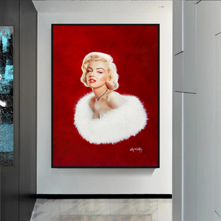 Marilyn Monroe Canvas Poster - High-Quality Artprint-Marilyn Monroe Art