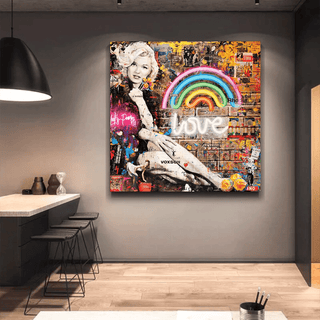 Marilyn Monroe Canvas Wall Art - Exquisite Decor Solution-Marilyn Monroe Art