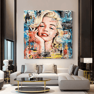 Marilyn Monroe Style Icon Pop Art: A Timeless Tribute-Marilyn Monroe Art