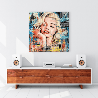 Marilyn Monroe Style Icon Pop Art: A Timeless Tribute-Marilyn Monroe Art