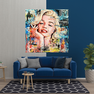 Marilyn Monroe Style Icon Pop Art: A Timeless Tribute-Marilyn Monroe Art