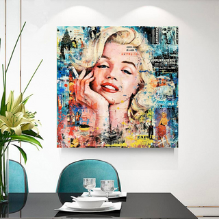 Marilyn Monroe Style Icon Pop Art: A Timeless Tribute-Marilyn Monroe Art