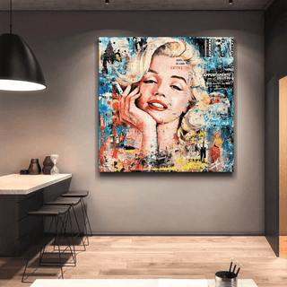 Marilyn Monroe Style Icon Pop Art: A Timeless Tribute-Marilyn Monroe Art